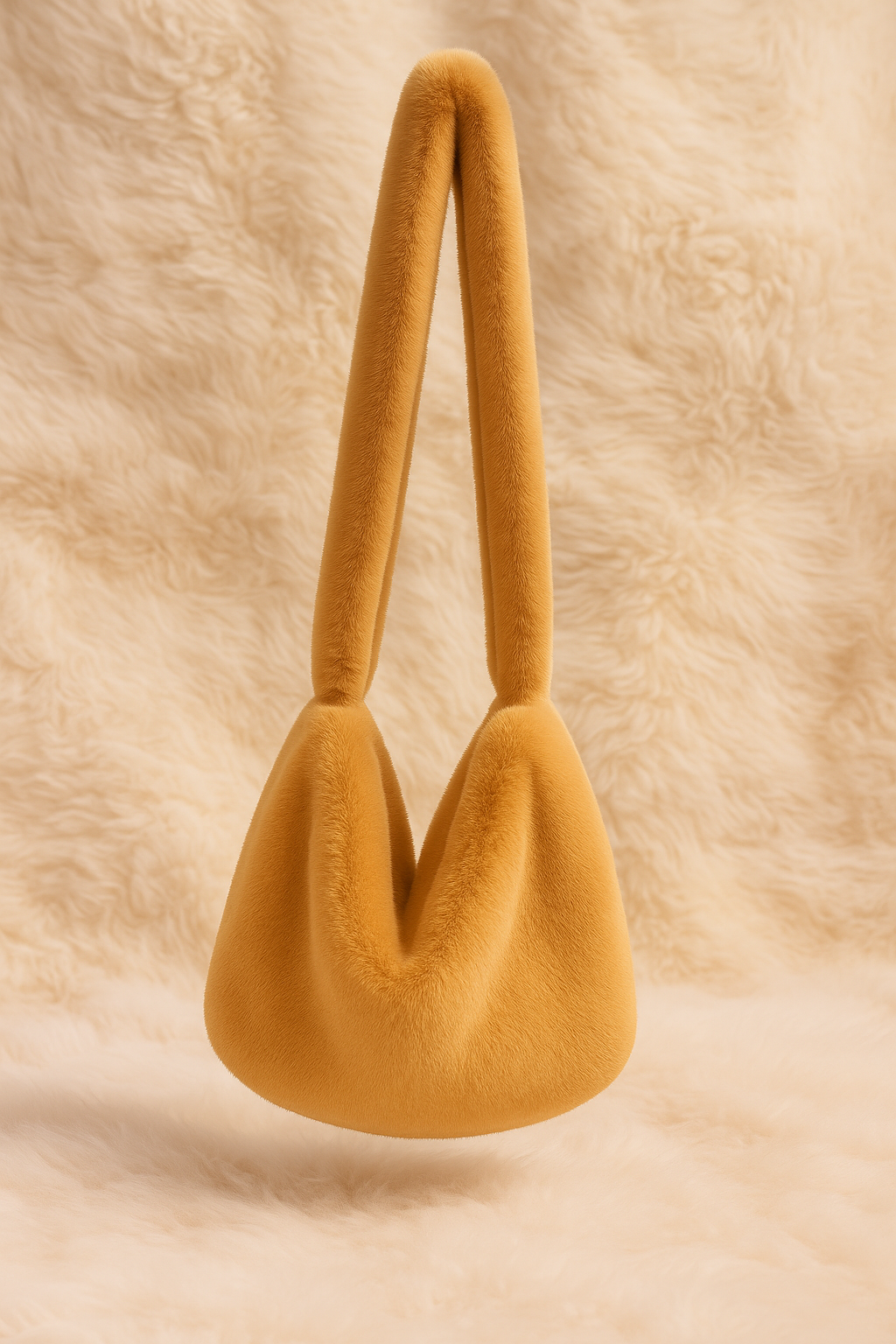 FLUFFÈ Plush Shoulder Bag
