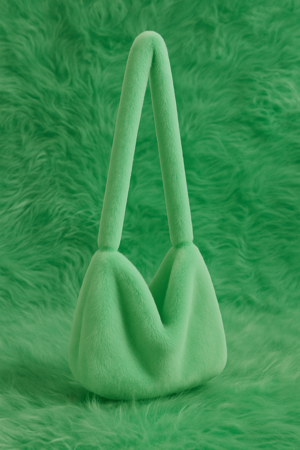 FLUFFÈ Plush Shoulder Bag