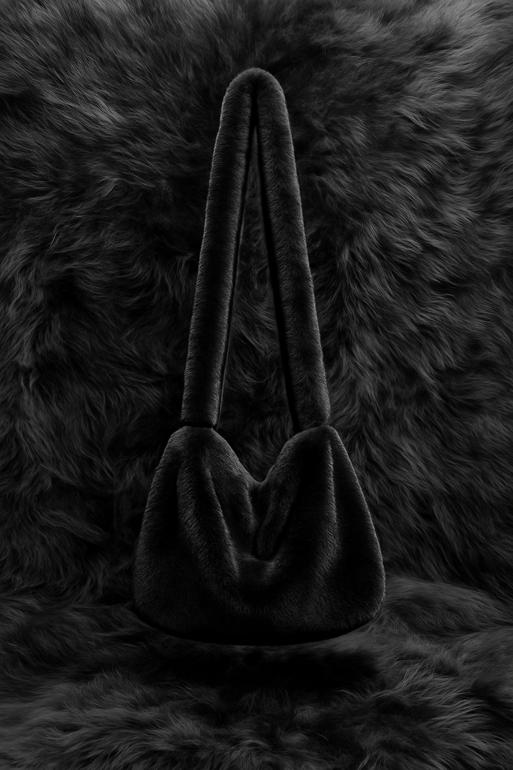 FLUFFÈ Plush Shoulder Bag