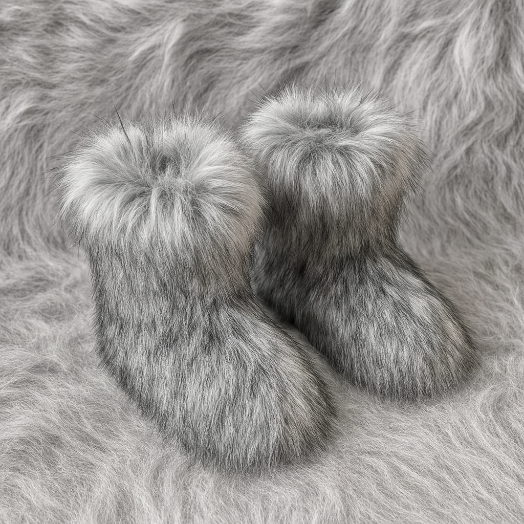 Plush Snow Boots