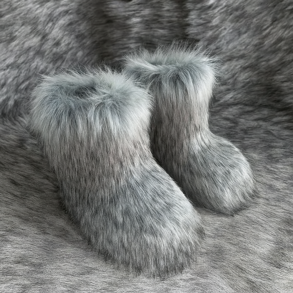 Plush Snow Boots