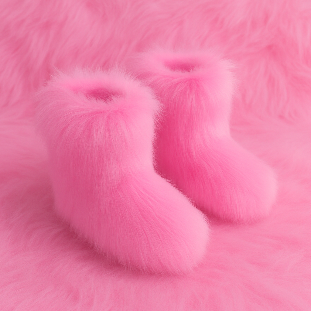 Plush Snow Boots
